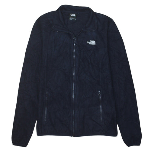 The North Face Womens Black Fleece Full Zip Outdoor Jacket M