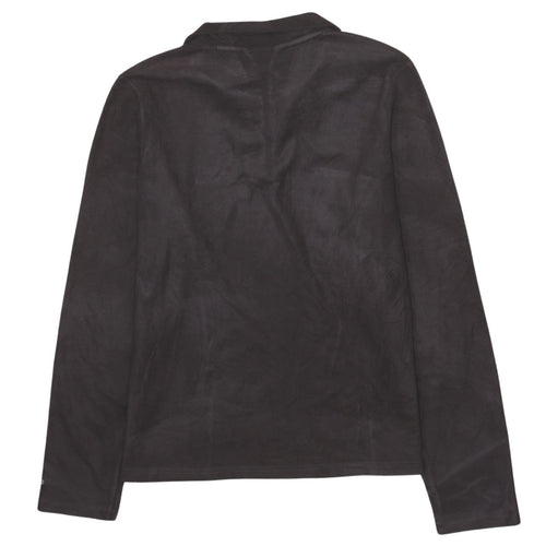 The North Face Women’s Brown Half Zip Fleece Sweatshirt Size M