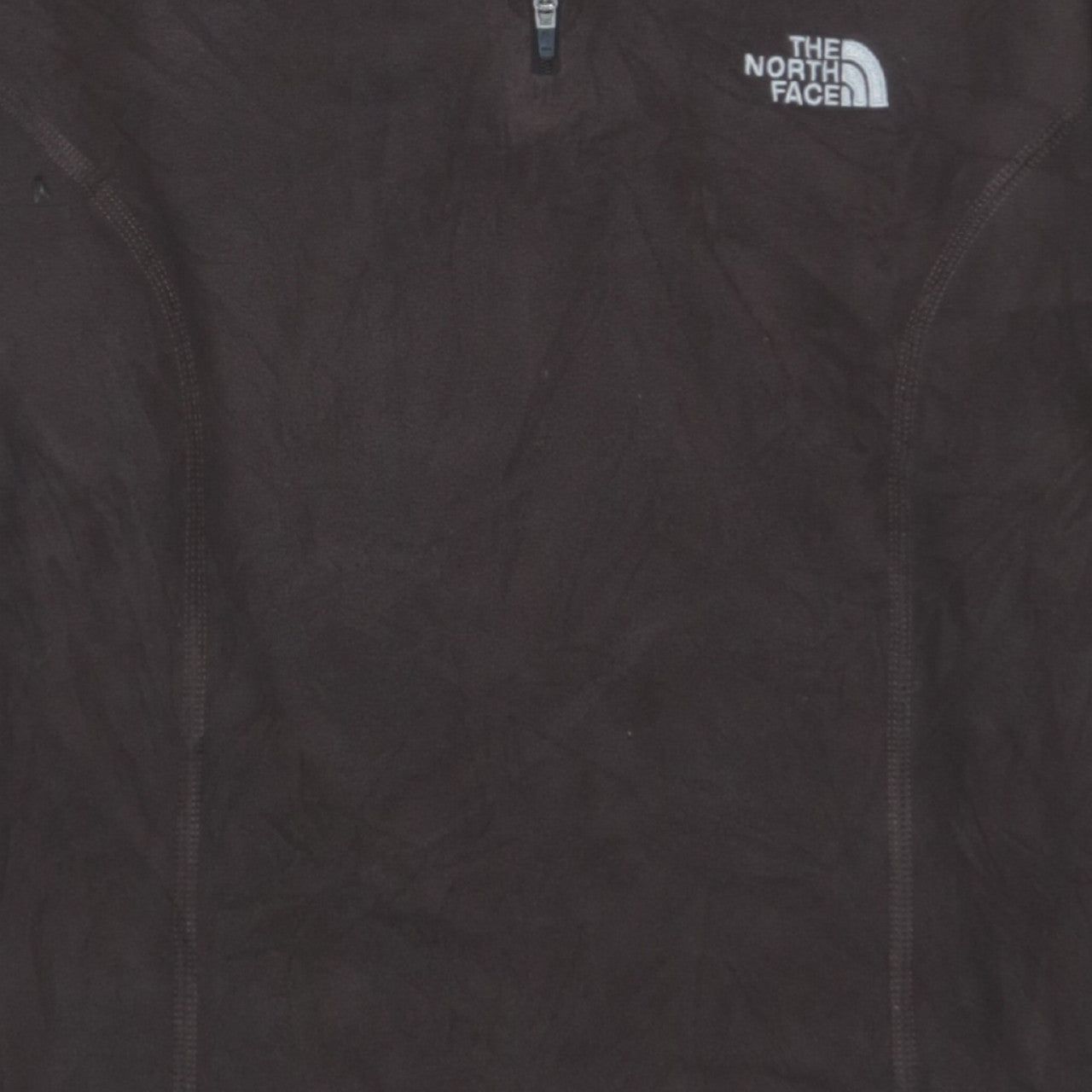 The North Face Women’s Brown Half Zip Fleece Sweatshirt Size M