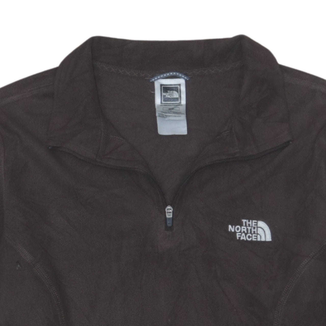 The North Face Women’s Brown Half Zip Fleece Sweatshirt Size M