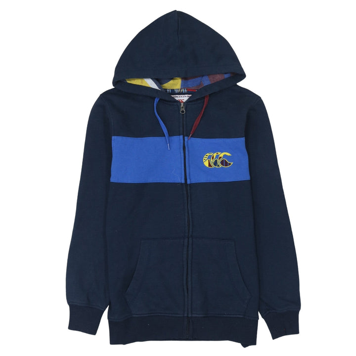 Canterbury Boys Navy Blue Full Zip Hoodie Size 14 Years Uglies Rugby