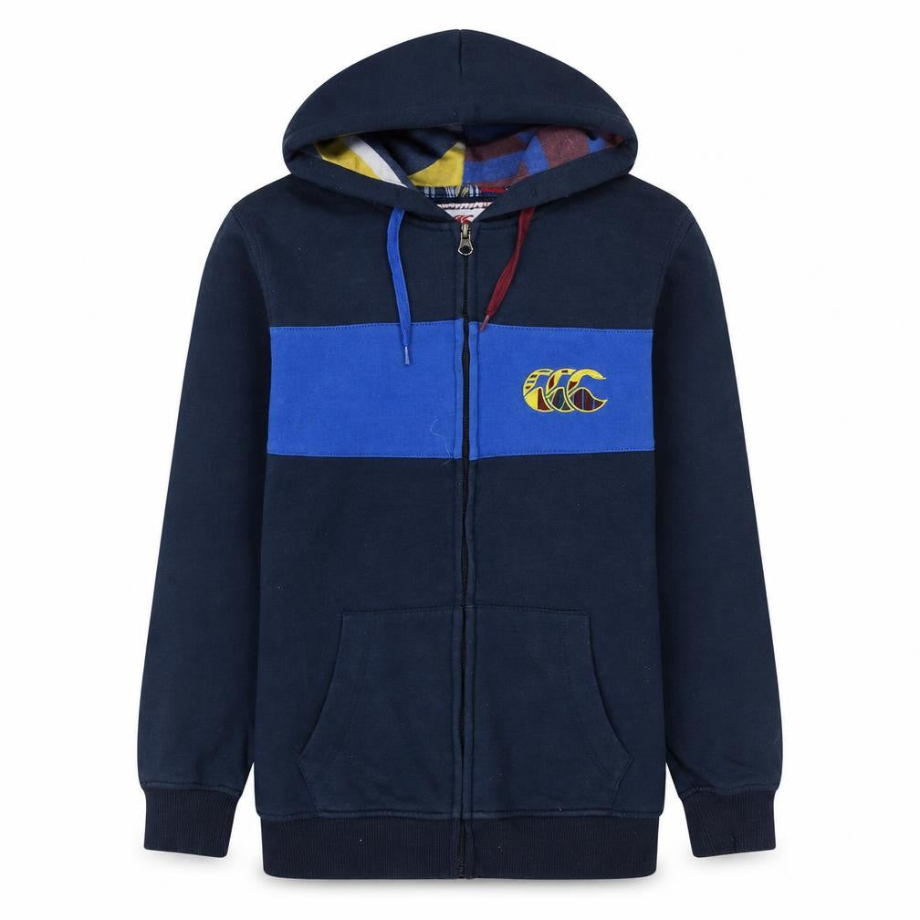 Canterbury Boys Navy Blue Full Zip Hoodie Size 14 Years Uglies Rugby