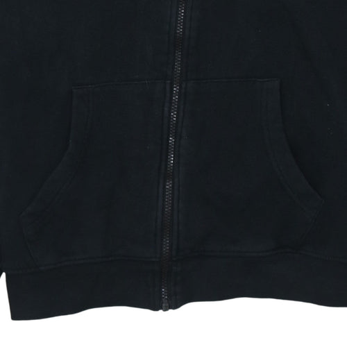Lonsdale London Womens Black Full Zip Hoodie Size 10
