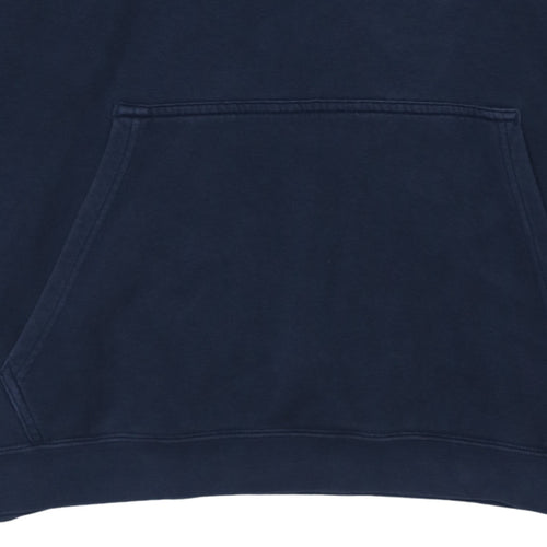 Nike Men's Blue 2XL Pullover Hoodie Logo Sportswear