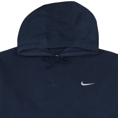 Nike Men's Blue 2XL Pullover Hoodie Logo Sportswear