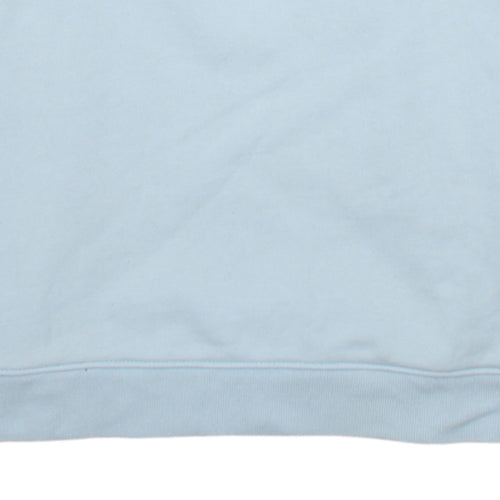 Levi's Men's Blue Cotton Crew Neck Pullover Jumper Size S
