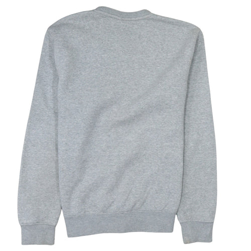 Nike Men's Grey Small Crew Neck Pullover Fleece Sweatshirt