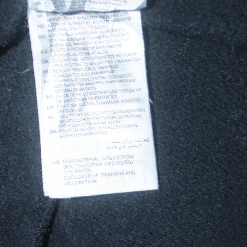 Adidas Men Black XL Jogger Sweatpants Cotton Fleece Trousers