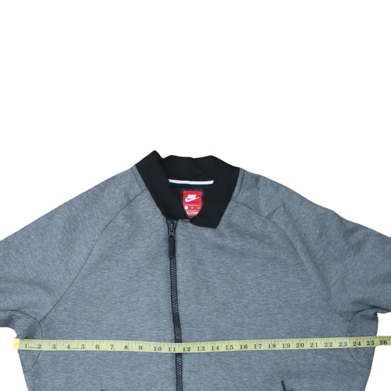 Nike Men's Grey XL Track Jacket Lightweight Zip-Up Sportswear