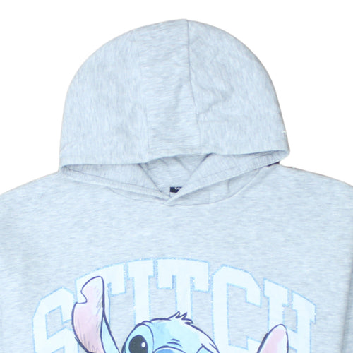 Disney Classics at George Girls Grey Stitch Hoodie 11-12 Years Pullover