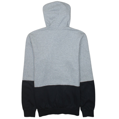 Adidas Men's Grey Pullover Hoodie Small Logo Sports Fleece