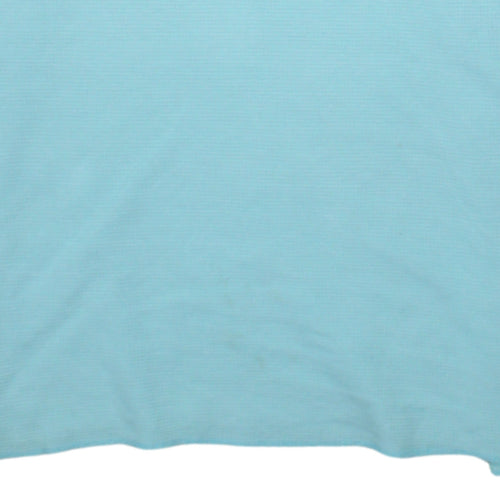 Nike Men's Blue XL Waffle Knit Crew Neck Long Sleeve Pullover Jumper