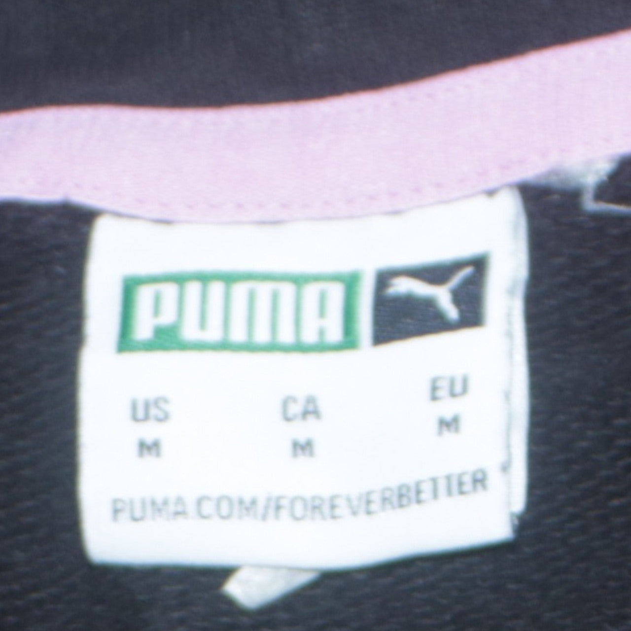 Puma x Tom and Jerry Black Graphic Pullover Hoodie Medium Womens