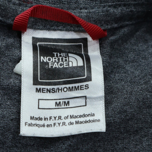 The North Face Mens Grey Short Sleeve Crew Neck T-Shirt M