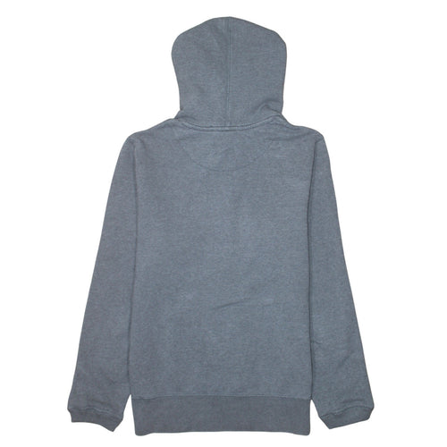 Nike Men's Grey Pullover Hoodie S Regular Fit Fleece Sportswear