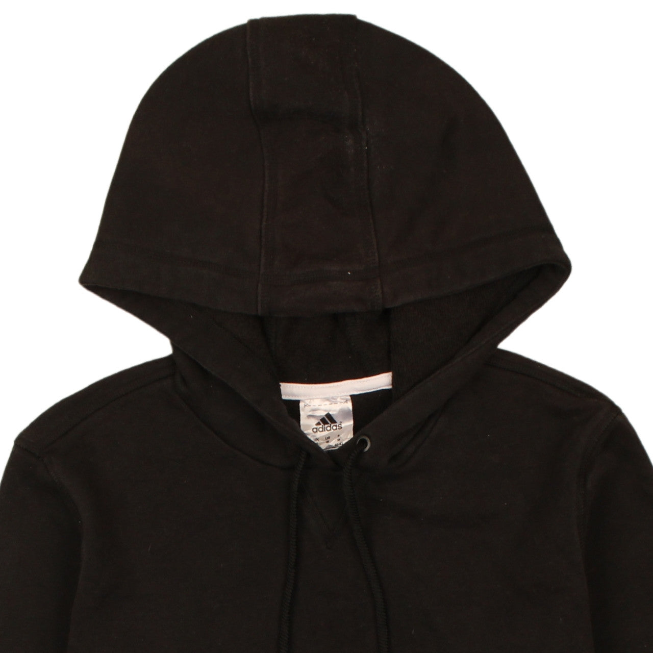Adidas Girls Black Hoodie Medium 12-14 Years Pullover Long Sleeve