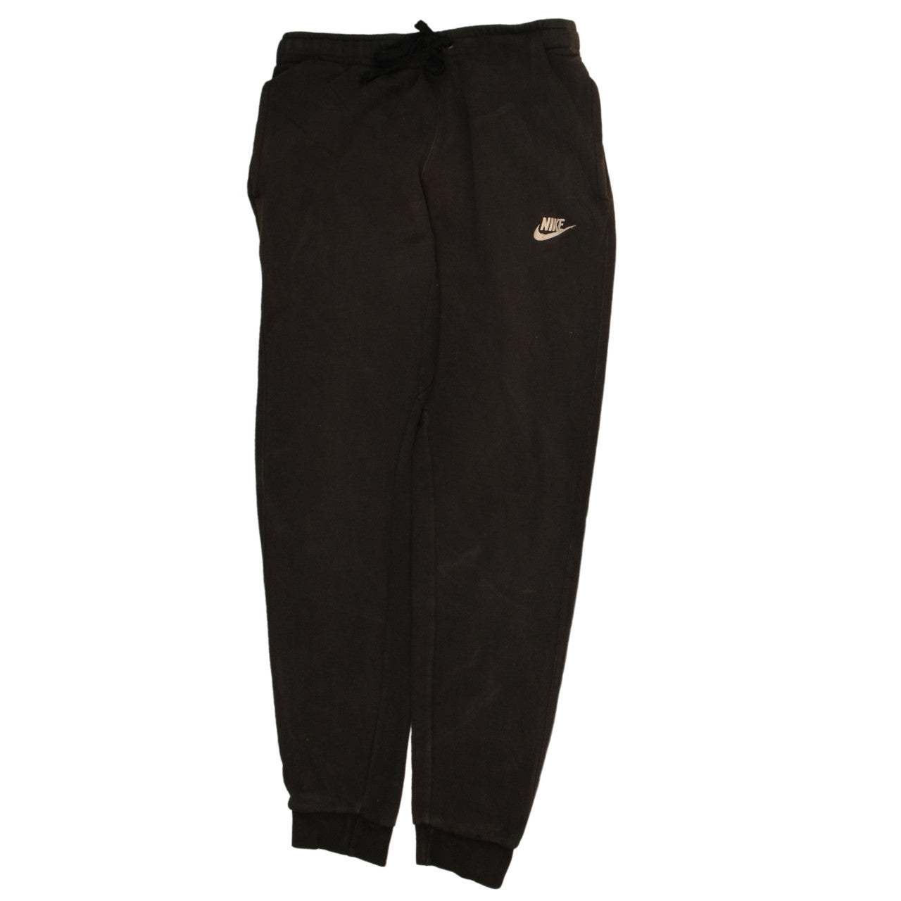 Nike Men's Black Small Jogger Trousers Cotton Blend