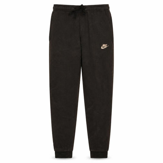 Front view of Nike Men's Black Small Jogger Trousers Cotton Blend