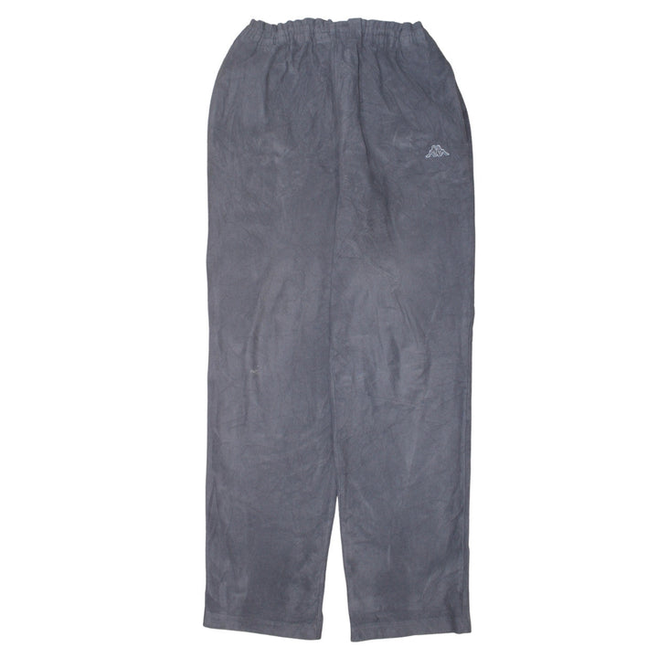 Kappa Men's Grey Sweatpants M Elastic Waist Straight Leg