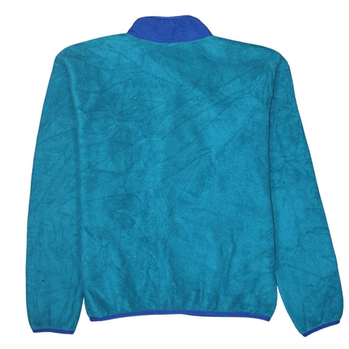 Patagonia Boys Blue Synchilla Fleece Jacket 16 Years Full Zip Winter Outerwear