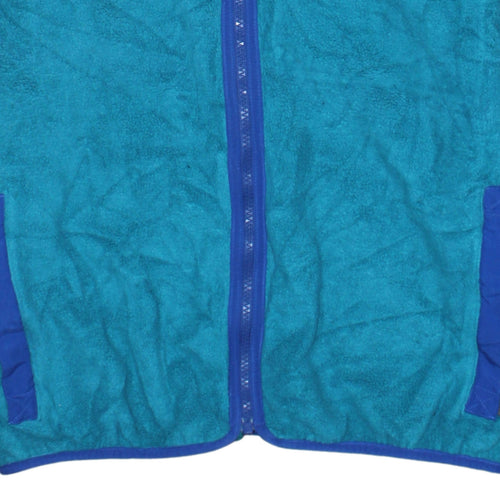 Patagonia Boys Blue Synchilla Fleece Jacket 16 Years Full Zip Winter Outerwear