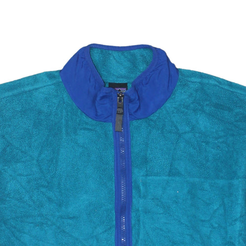 Patagonia Boys Blue Synchilla Fleece Jacket 16 Years Full Zip Winter Outerwear