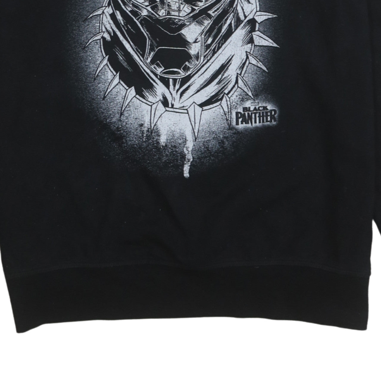 Marvel Men's Black Panther Black XL Graphic Long Sleeve T-Shirt