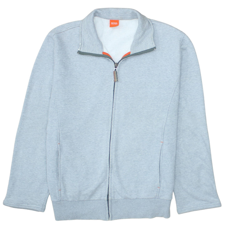 Hugo Boss Men's Grey Full Zip Sweatshirt XL Regular Fit