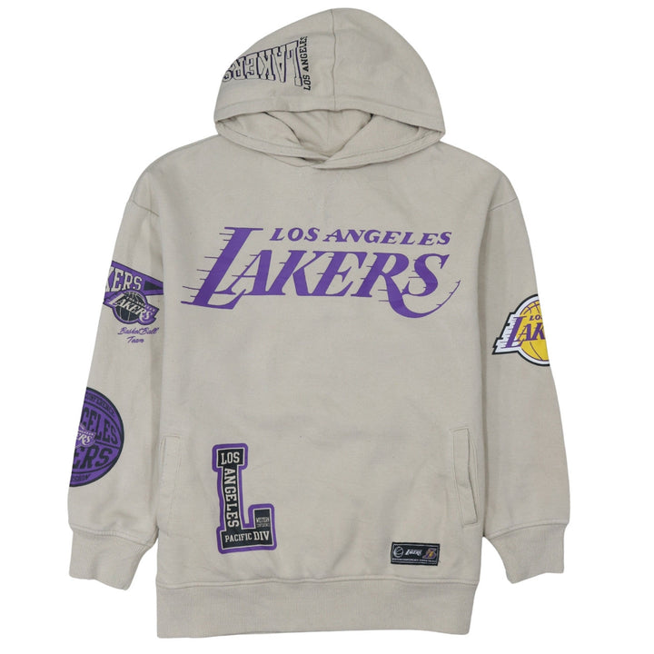 Primark Boys Beige Los Angeles Lakers Pullover Hoodie 12-13 Years