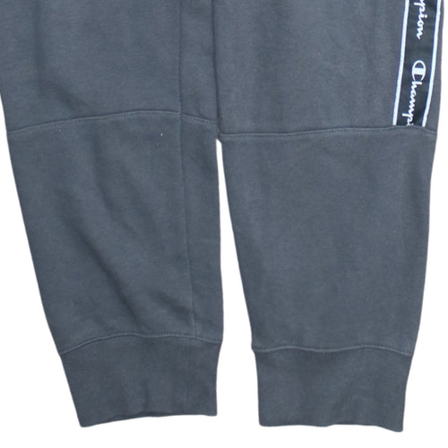 Champion Men’s Grey Logo Tape Sweatpants Size M
