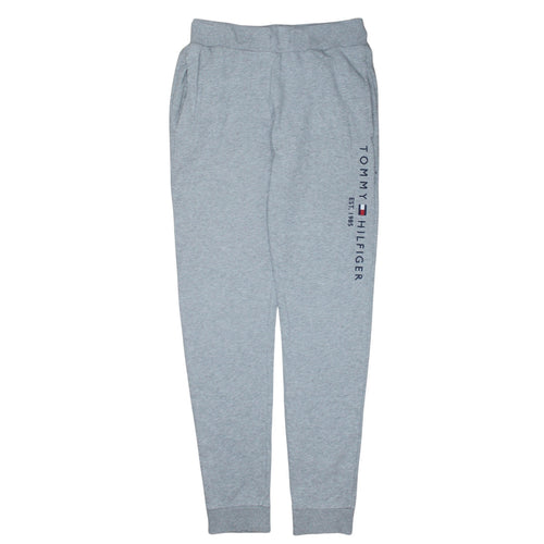 Tommy Hilfiger Boys Grey Jogger Sweatpants Size 164 Cotton Comfort Trousers