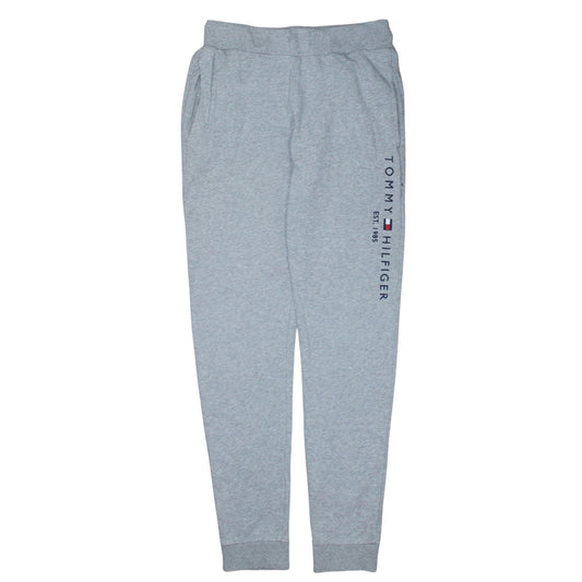 Tommy Hilfiger Boys Grey Jogger Sweatpants Size 164 Cotton Comfort Trousers
