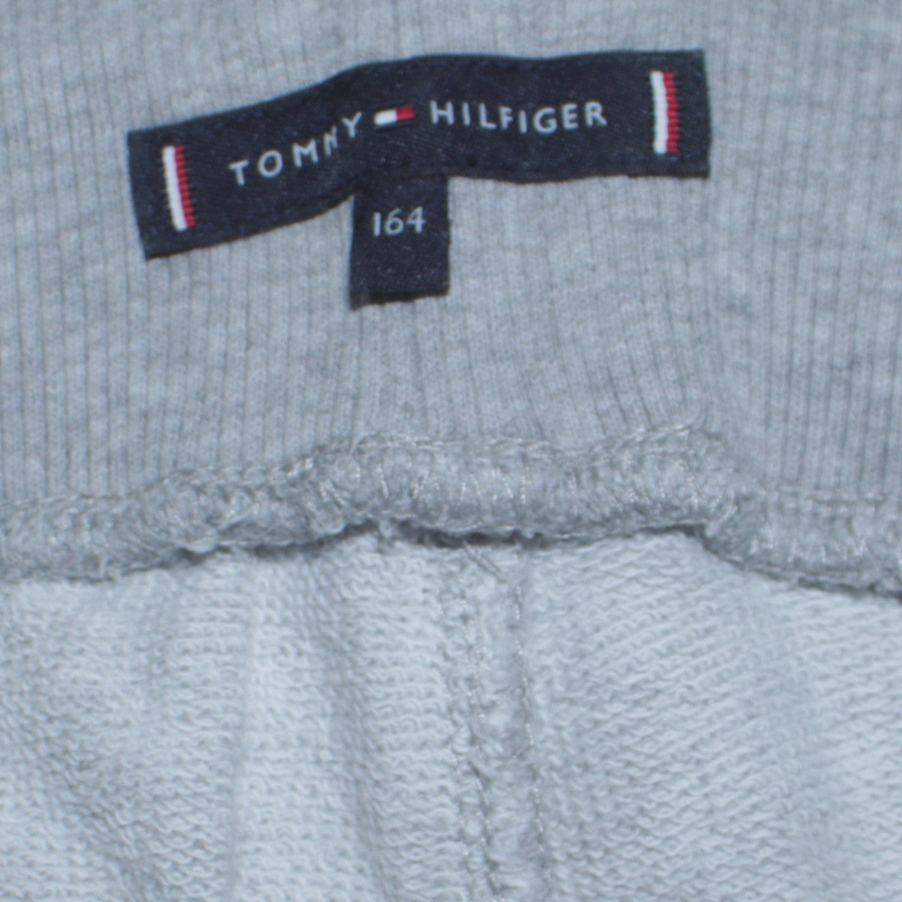 Tommy Hilfiger Boys Grey Jogger Sweatpants Size 164 Cotton Comfort Trousers