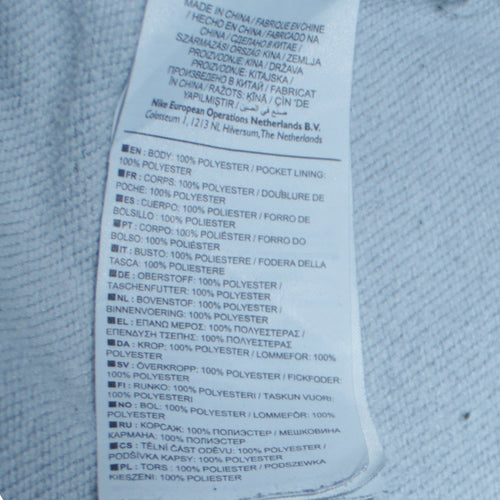 Nike Men's Grey Dri-Fit Pullover Hoodie M Regular Fit Sportswear