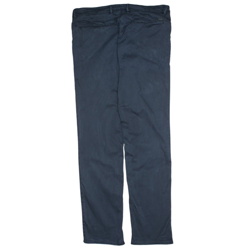 Hugo Boss Men's Blue Chino Trousers Size 36 Regular Fit
