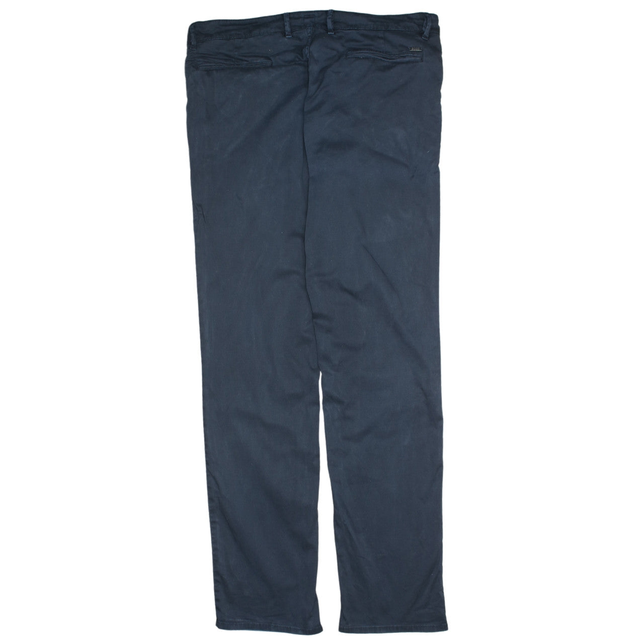Hugo Boss Men's Blue Chino Trousers Size 36 Regular Fit