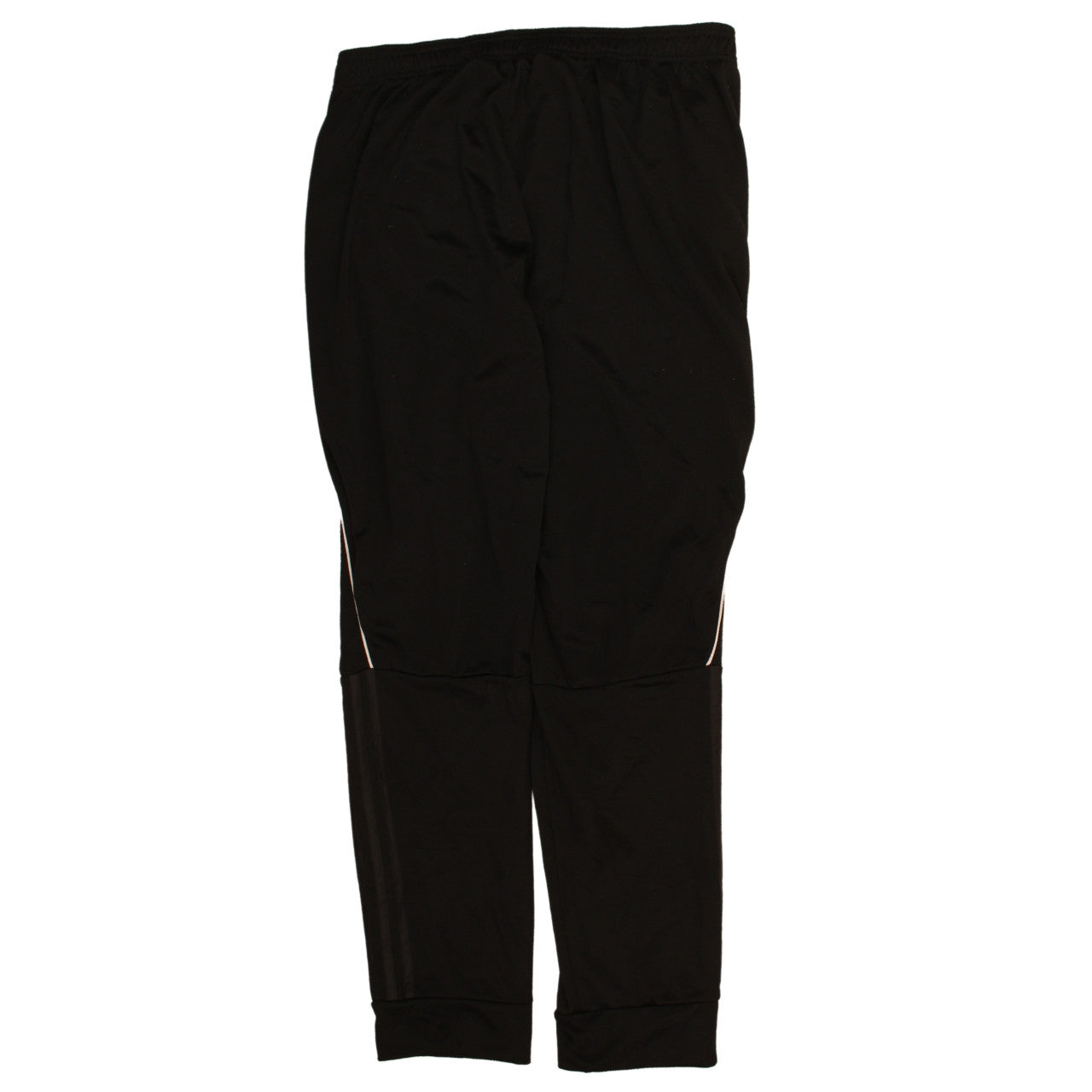 Adidas Men's Black L Track Pants Regular Fit Sports Trousers