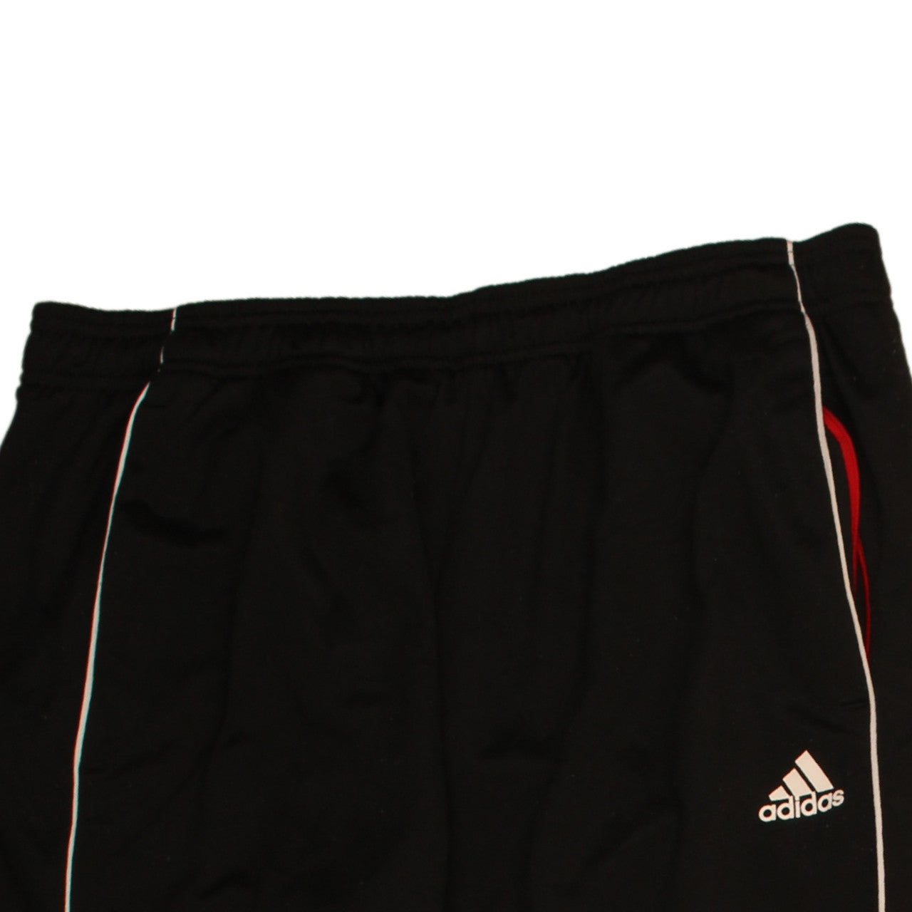Adidas Men's Black L Track Pants Regular Fit Sports Trousers