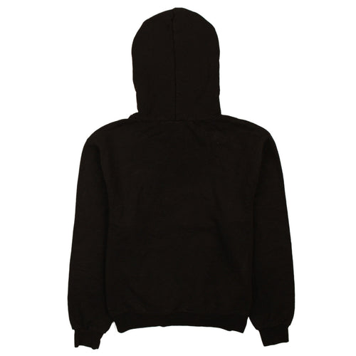 Champion Men's Black Pullover Hoodie S Sports Logo Fleece