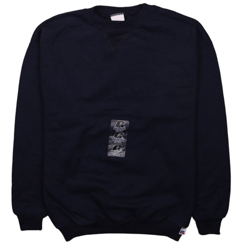 Russell Athletic Boys Black Medium Pullover Crew Neck Sweatshirt