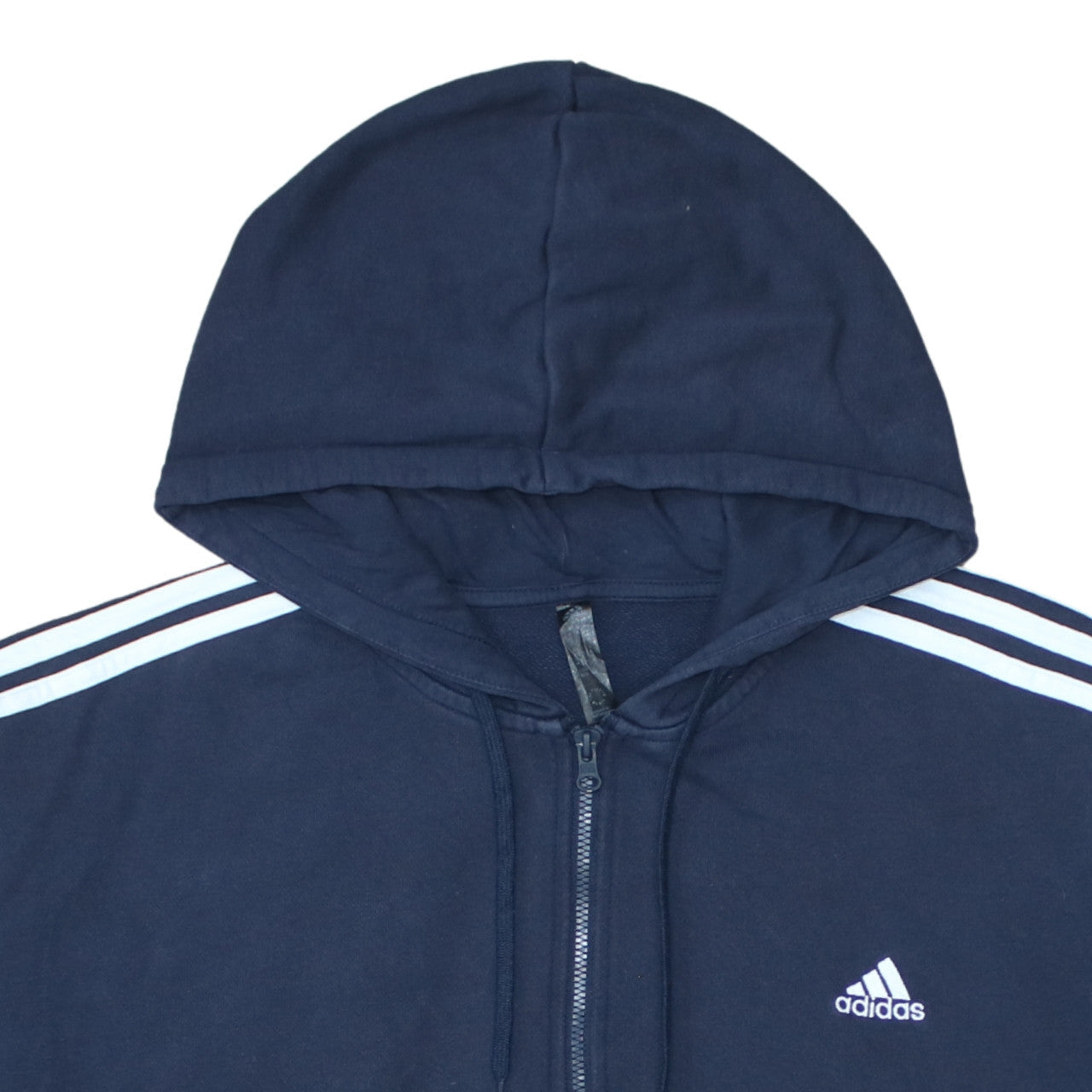 Adidas Women's Navy Blue Full Zip Hoodie XL 20-22 Hooded