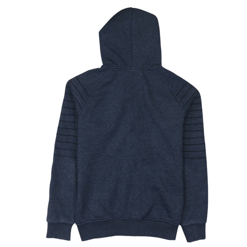 Nike Men's Blue Full Zip Hoodie L Fleece Lined Sweatshirt