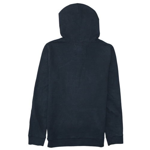 Hollister Men's Black Pullover Hoodie M Logo Fleece Sweatshirt
