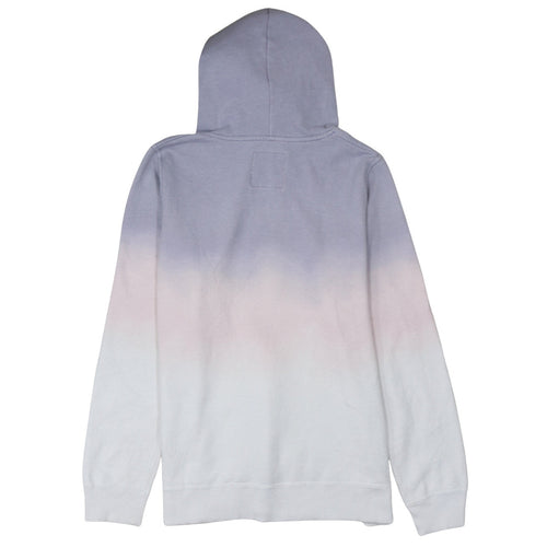 Hollister Men’s Purple Ombre Hoodie L Classic Embroidered Fleece