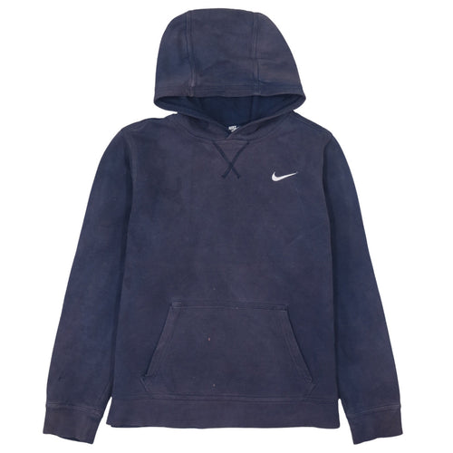 Nike Boys Blue Pullover Hoodie Fleece XL 13-15 Years Hooded Sweatshirt