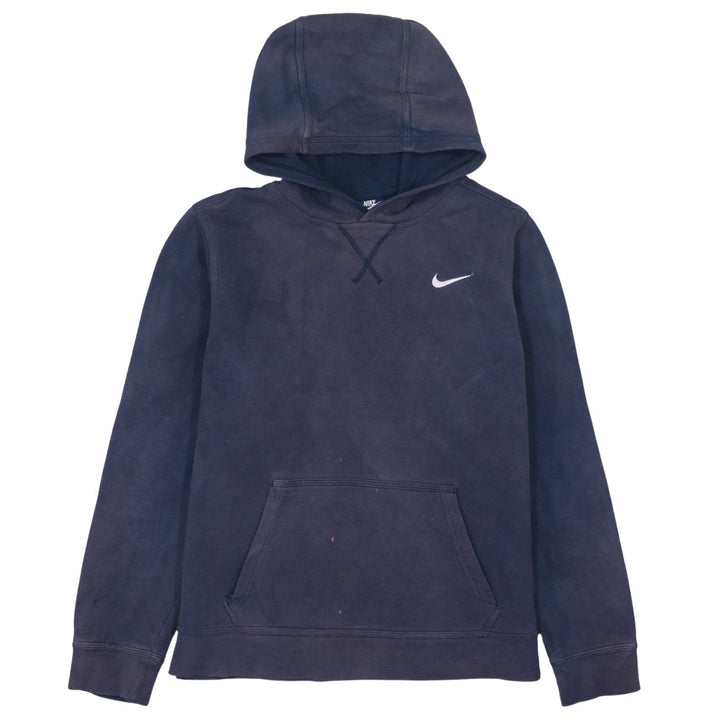Nike Boys Blue Pullover Hoodie Fleece XL 13-15 Years Hooded Sweatshirt