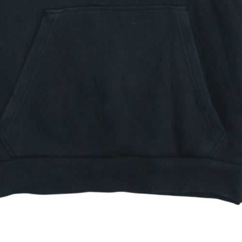 Adidas Mens Black Pullover Hoodie Size S Sports Fleece Sweatshirt