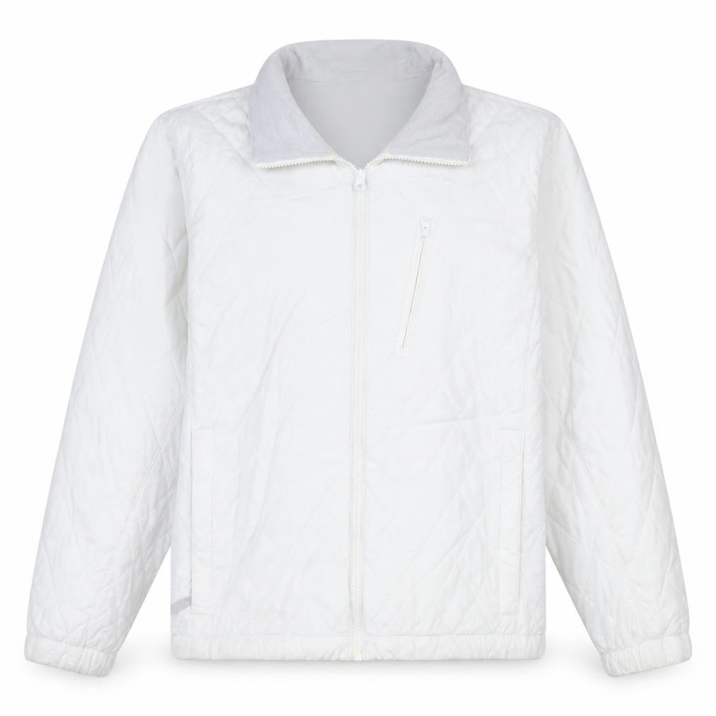 Columbia Women's White Quilted Interchange Jacket Size M