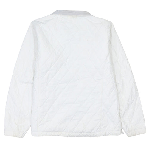 Columbia Women's White Quilted Interchange Jacket Size M