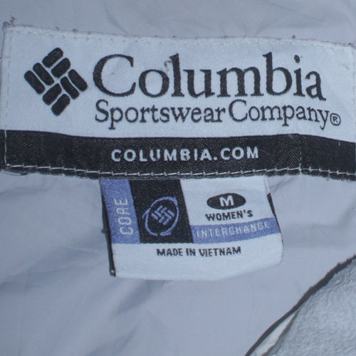 Columbia Women's White Quilted Interchange Jacket Size M